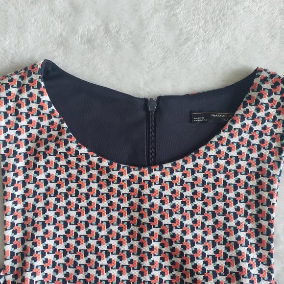 ZARA TRAFALUC Geometric Sleeveless Cut Out Romper Skorts SZ M - Picture 5 of 16